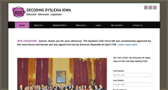 Desktop Screenshot of decodingdyslexiaiowa.org